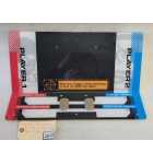 NAMCO TIME CRISIS 5 Arcade Game COIN BOX MARQUEE Plastic (2067) 