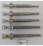 NATIONAL 222 Cigarette Vending Machine PULL HANDLES - 6 3/8 in - Lot of 5 #9917 