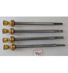 NATIONAL 800 Vending Machine LOWER COLUMN PULL HANDLES - 10 in - Lot of 4 #9922 