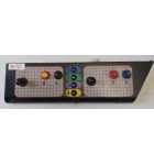 NINTENDO VS SYSTEM Arcade Game CONTROL PANEL Assembly w JOYSTICKS & SWITCHES #B97