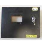 POOL Table COIN SLIDE DOOR w KEYS - 10½ X 8¼ inch - (2391)