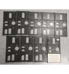 ROWE AMI CD 100A, B, C, D, BERKLEY, STORM Jukebox TITLE PAGE Assembly #30933901 (2245) 