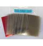 ROWE MUSIC Jukebox PLASTIC TITLE STRIP COVERS 