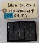 SAMMY WING SHOOTING CHAMPIONSHIP Arcade Game CHIPS #7831 