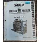 SEGA 18 EIGHTEEN WHEELER Arcade Machine OWNER'S Manual #6847 