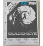 SEGA GOLDENEYE Pinball MANUAL #6237 