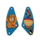 SEGA SOUTH PARK Pinball Machine Slingshot Plastic Set #830-5967-XX (5815) 