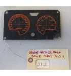 SEGA SUPER HANG ON Arcade Game CONTROL PANEL PLASTIC (2112) 