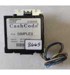 SIMPLEX CASH CODE #AMZ-SMP-USA 110V Bill Acceptor (8665)
