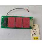 SKEE BALL TOWER OF POWER Arcade Game DISPLAY Board #8466 