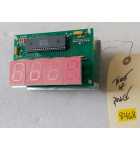 SKEE BALL TOWER OF POWER Arcade Game DISPLAY Board #8468
