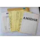 STERN AMIDAR Arcade Machine MANUAL & SCHEMATICS #6421 