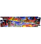 STERN GODZILLA Pinball Machine Game Custom Officially Licensed Art Blades Accessory #502-7148-00 for sale