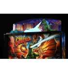 STERN GODZILLA Pinball Machine Officially Licensed TOPPER #502-7145-00 for sale 
