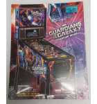 STERN GUARDIANS OF THE GALAXY PREMIUM Pinball Original Sales Promotional Flyers #7681 