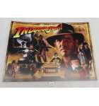 STERN INDIANA JONES Pinball Machine Flexible TRANSLITE Backbox Artwork (2136) 