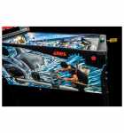 STERN JAWS Pinball Machine Custom Officially Licensed Side Armor Kit - Side Rails Accessory ##502-8032-00 