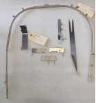 STERN METALLICA PRO Pinball RAIL GUIDE - LoI of 7 Guides (2224) 