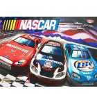 STERN NASCAR MILLER LITE Pinball Translite Backbox Art #515-7252-00-86