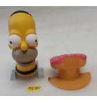 STERN SIMPSONS KOOKY CARNIVAL Redemption Game 3D HOMER HEAD #880-5057-01 AND DONUT DUNK PLASTIC (7520)  