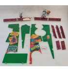 STERN SIMPSONS KOOKY CARNIVAL Redemption Game MISC PLASTIC Lot (2092) 