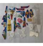 STERN THE SIMPSONS PINBALL PARTY Pinball Machine INCOMPLETE PLASTIC Set #9685 