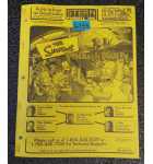 STERN THE SIMPSONS PINBALL PARTY Pinball Machine MANUAL #6755