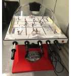 SUPER CHEXX FLOOR MODEL Bubble Dome Hockey Arcade Machine Game with LCD SCREEN for sale  