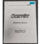 TAITO CONVOY Arcade Game OPERATION Manual #6859 