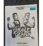 TAITO DOUBLE DRAGON Arcade Game OPERATING MANUAL #6692 