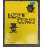 TAITO LOCK'N CHASE Arcade Game MANUAL #6673
