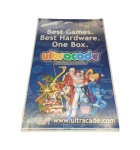 ULTRACADE Arcade Game Laminated Ad Poster Artwork 