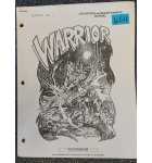 VECTORBEAM WARRIOR Arcade Game OPERATION and MAINTENANCE MANUAL #6511
