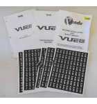VENDO VUE 30/40 GLASS FRONT DRINK Vending Machine MANUALS & PRICE LABELS #7240 - FREE SHIPPING