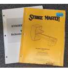 WILLAIMS STRIKE MASTER Arcade Game OPERATIONS MANUAL & SCHEMATICS #6568 