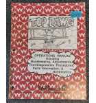 WILLAIMS TOP DAWG Arcade Game OPERATIONS MANUAL & SCHEMATICS #6570  