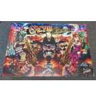 WILLIAMS BALLY Cactus Canyon Pinball ORIGINAL Flexible Translite Backglass #8995