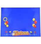 WILLIAMS FUNHOUSE Pinball Machine COIN DOOR DECAL #7032