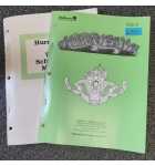 WILLIAMS HURRICANE Pinball Game OPERATIONS MANUAL & SCHEMATICS MANUAL #6551  