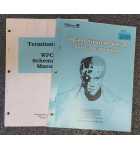 WILLIAMS T2 JUDGEMENT DAY Pinball Game OPERATIONS MANUAL & SCHEMATICS #6584 