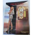 WURLITZER Princess Jukebox Original Advertising Promotional Poster 33 x 24 (61) 