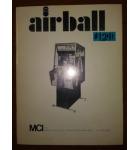 AIRBALL Arcade Machine Game Manual #1241 for sale  