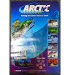 ARCTIC THUNDER Video Arcade Machine Game Advertising Promotional Poster for sale by MIDWAY 