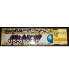 ARKANOID Arcade Machine Game Overhead Marquee Header for sale by TAITO #H85  