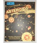 ASTEROIDS Arcade Machine Game OPERATION, MAINTENANCE & SERVICE MANUAL with ILLUSTRATED PARTS LISTS #743 for sale  