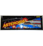 ASTEROIDS Arcade Machine Game Overhead Header Marquee PLEXIGLASS #X24