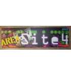 ATARI AREA 51 SITE 4 Arcade Machine Game FLEXIBLE Header Marquee #5230 for sale  