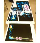 Addams Family Pinball Machine Game Cabinet Artwork 5 piece Decal Set NEW/OLD STOCK #51 for sale  