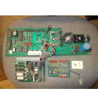 ALLEY HOOPS Arcade Machine Game PCB Printed Circuit Board Set