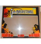 BASKETBALL Arcade Machine Game Plexiglass Marquee Graphic Artwork #1181 for sale 